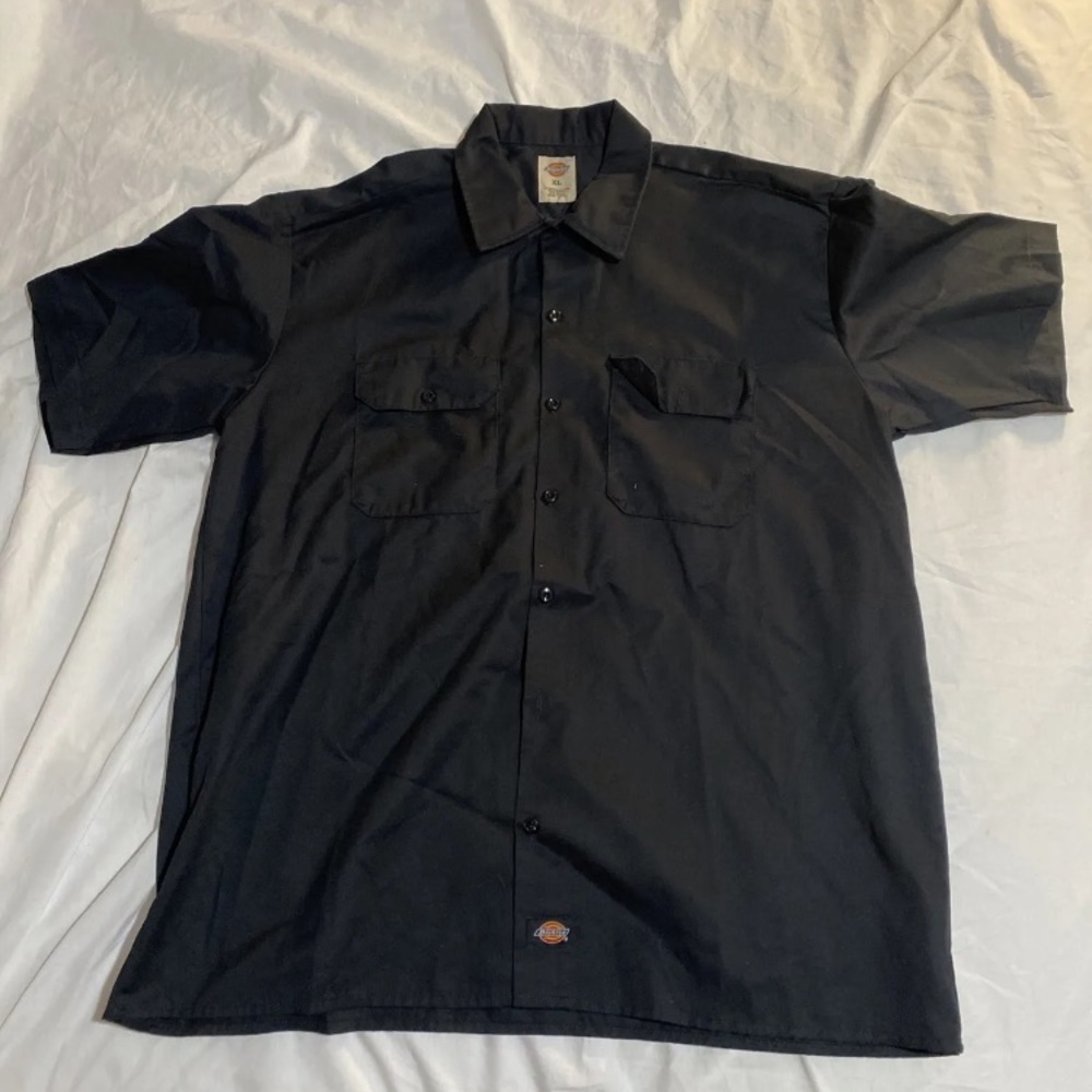 Dickies Button Down Collar Work Shirt XL